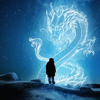 Chinese dragon HD wallpaper