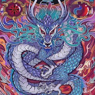 Chinese dragon phone wallpaper