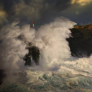 Lighthouse phone wallpaper