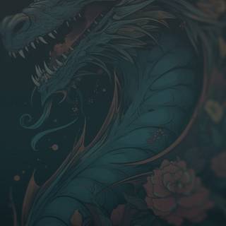 Chinese dragon phone wallpaper