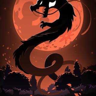 Chinese dragon phone wallpaper