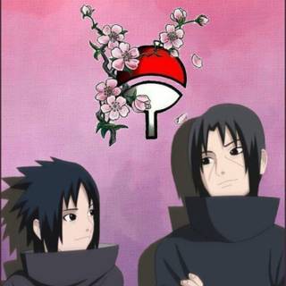 Sasuke and Itachi iPhone wallpaper