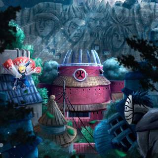 Konoha iPhone wallpaper