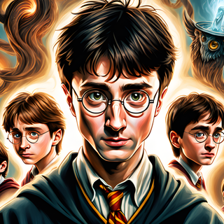 Harry Potter portrait wallpaper
