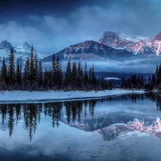 Winter season 8k wallpaper