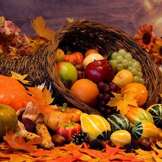 Thanksgiving harvest wallpaper