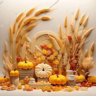 Thanksgiving harvest wallpaper
