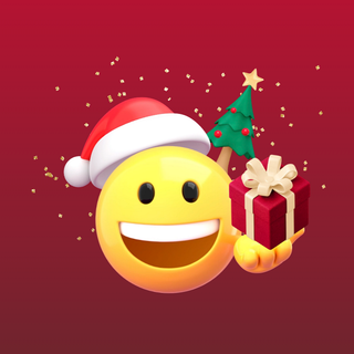 Emoji Christmas wallpaper