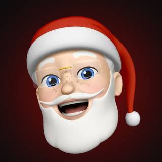 Emoji Christmas wallpaper