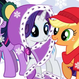 My Little Pony Christmas wallpaper