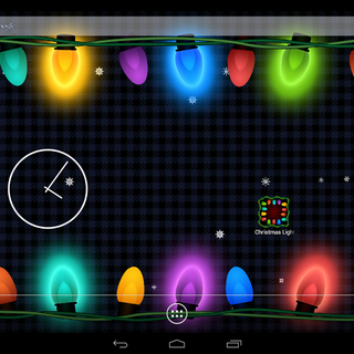 Christmas ligths wallpaper