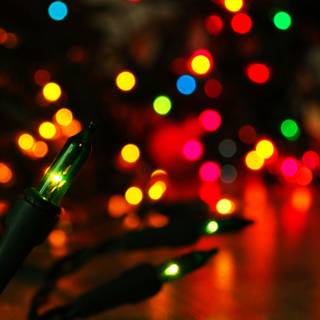 Christmas ligths wallpaper
