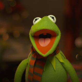 Frog Christmas wallpaper