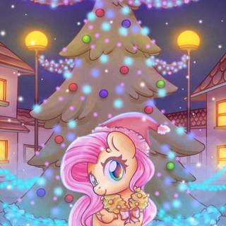My Little Pony Christmas wallpaper