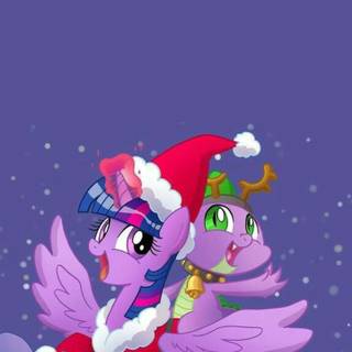 My Little Pony Christmas wallpaper