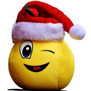 Emoji Christmas wallpaper