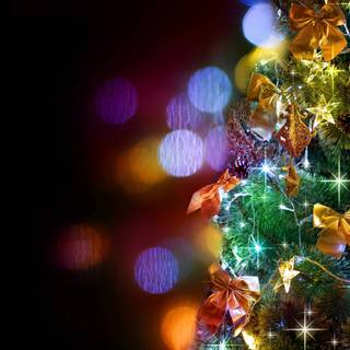 Christmas ligths wallpaper