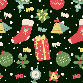 Emoji Christmas wallpaper