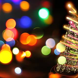 Christmas ligths wallpaper