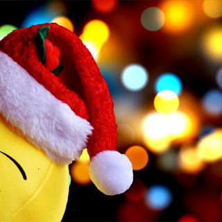 Emoji Christmas wallpaper