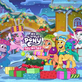 My Little Pony Christmas wallpaper