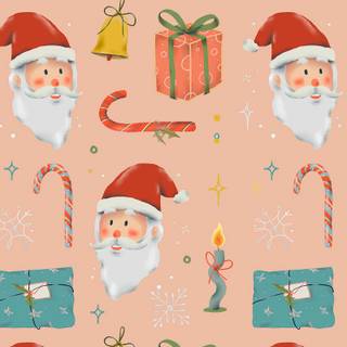 Mobile cartoon winter wallpaper