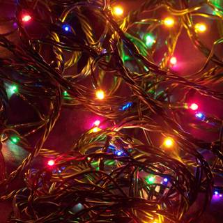 Christmas ligths wallpaper