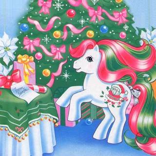 My Little Pony Christmas wallpaper