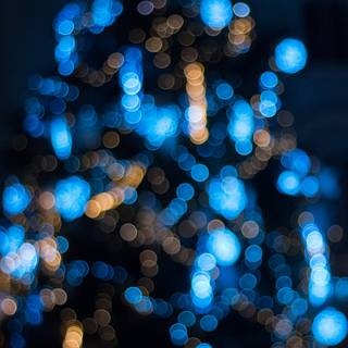 Light blue Christmas wallpaper
