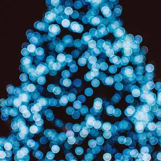 Light blue Christmas wallpaper