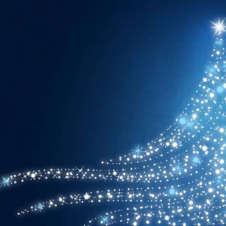 Light blue Christmas wallpaper