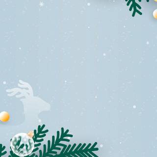 Light blue Christmas wallpaper