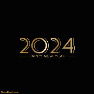 Happy New Year 2024 HD wallpaper