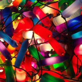 Christmas ligths wallpaper