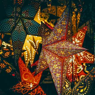 Christmas ligths wallpaper