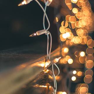 Christmas ligths wallpaper