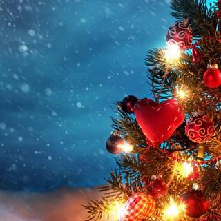 Christmas ligths wallpaper