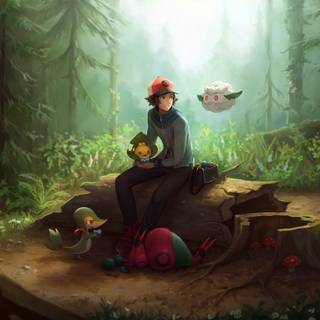 Pokémon nature wallpaper