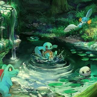 Pokémon nature wallpaper