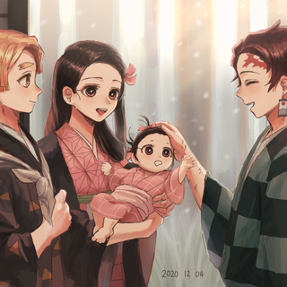 Anime baby Nezuko wallpaper