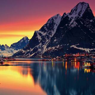 Lofoten islands wallpaper