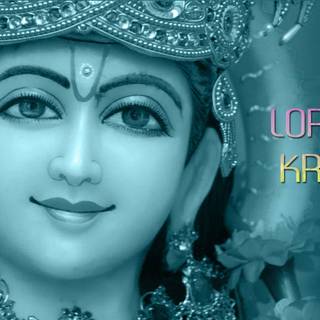 Lord Krishna cute wallpaper