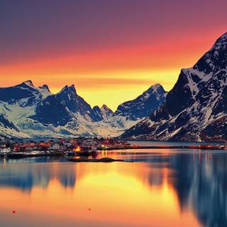 Lofoten islands wallpaper