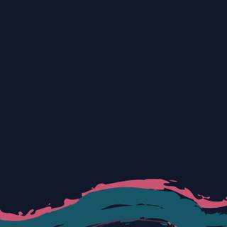 Minimal waves wallpaper