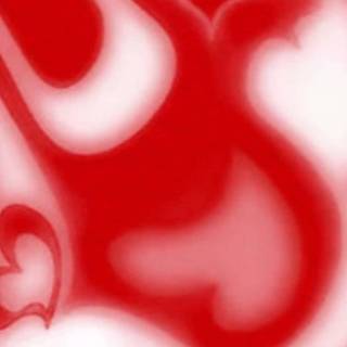 Red coquette wallpaper