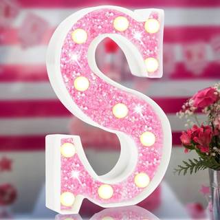 Pink letter wallpaper
