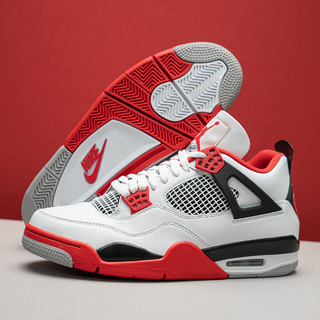 Jordan 4 red wallpaper