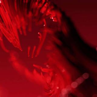 Red string wallpaper