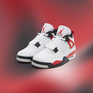 Jordan 4 red wallpaper