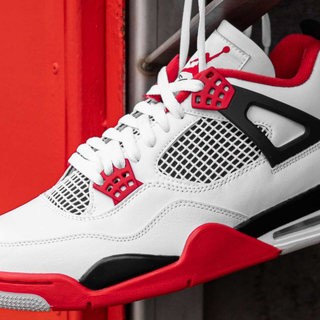 Jordan 4 red wallpaper